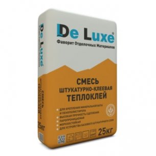 Монтажный клей De Luxe ТЕПЛОКЛЕЙ