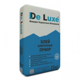Плиточный клей De Luxe ПРИОР