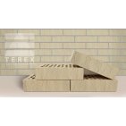 Облицовочный кирпич Terex одинарный 1НФ Дюна светло-сливочный терра М-175