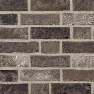 Кирпич Terca Бельгия Cinder Coal-White 215x102x65 WDF