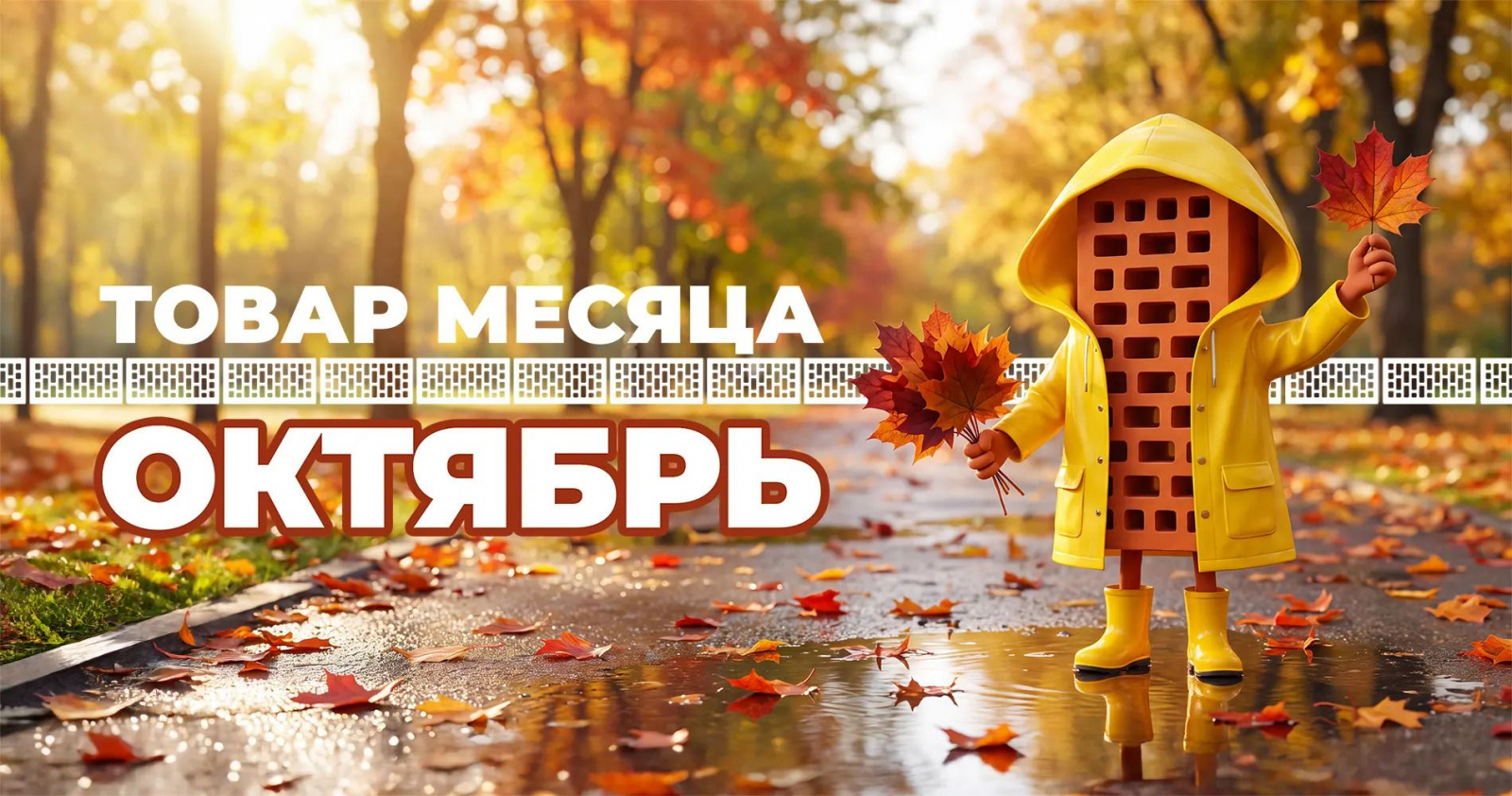 Акция "Товар месяца" кирпич Браер
