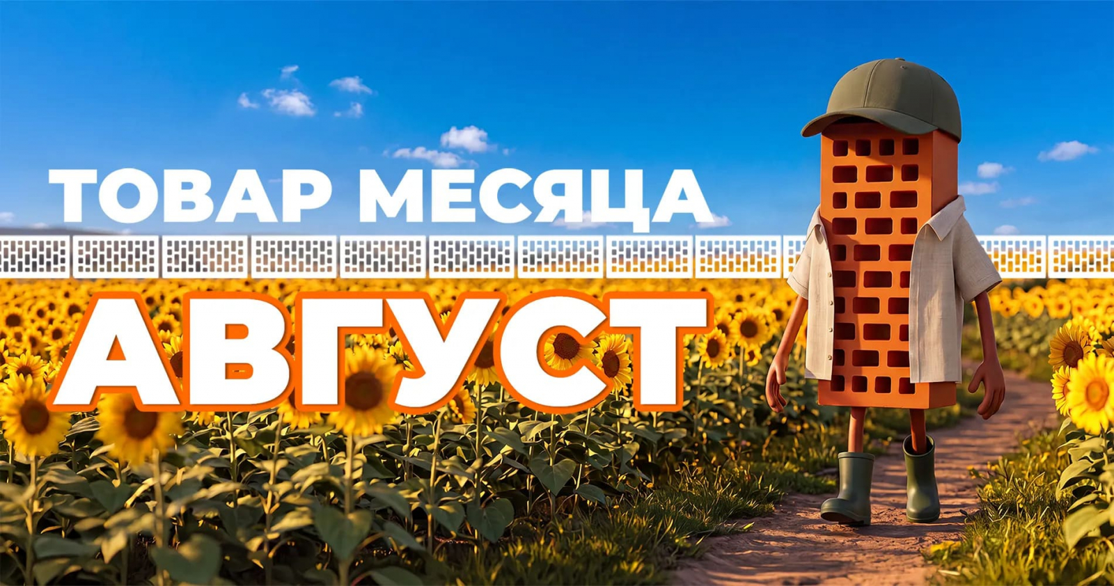 Акция "Товар месяца" кирпич Браер